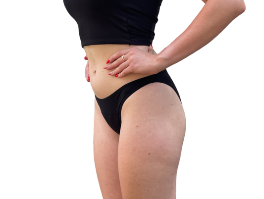Basic fekete menstruációs bugyi